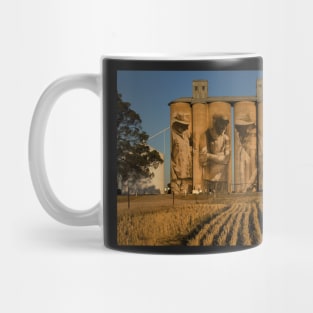 Mural on Brim Silo Mug